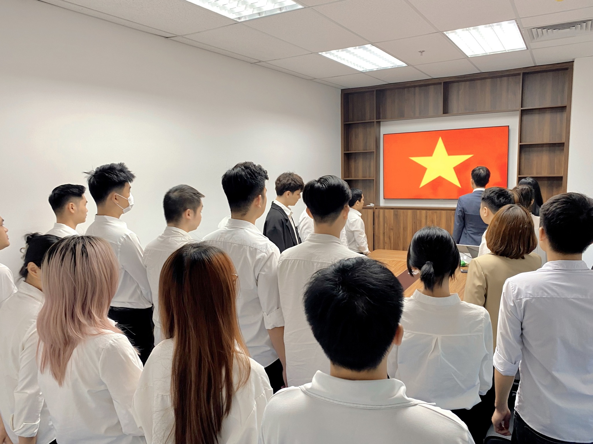 Văn hóa chào cờ đầu tuần