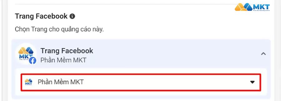 Chọn Fanpage để chạy quảng cáo tin nhắn Facebook Chọn Fanpage để chạy quảng cáo tin nhắn Facebook