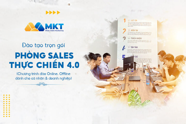 đào tạo trọn gói phòng sales 4.0