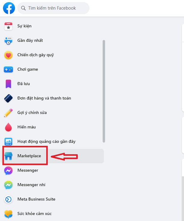 Cách đăng bài trên Marketplace bằng máy tính