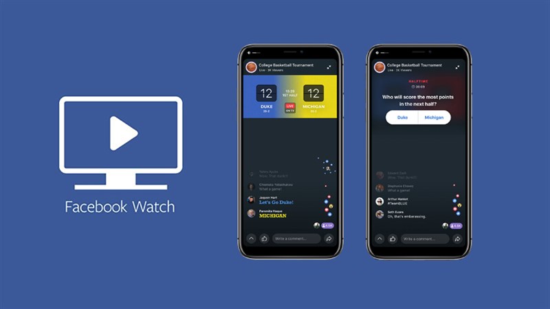 Facebook watch có những tính năng gì?