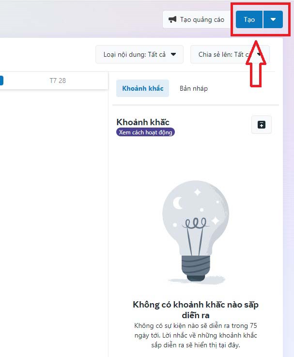Cách hẹn giờ đăng bài lên Fanpage Facebook 1 Cách hẹn giờ đăng bài lên Fanpage Facebook 1