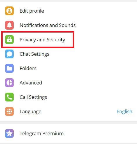 Cách ẩn số điện thoại trên Telegram 1