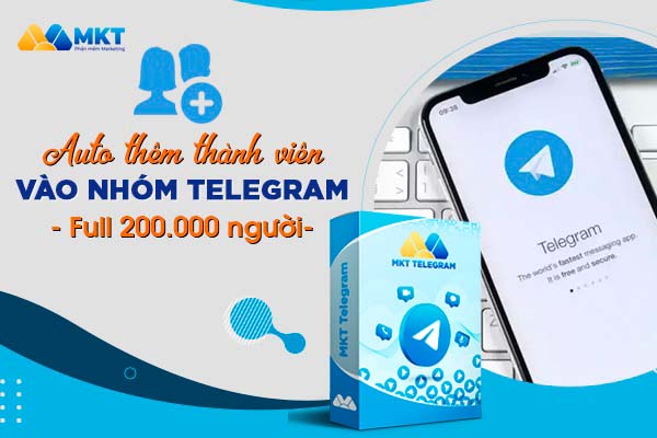 Auto thêm thành viên vào group telegram