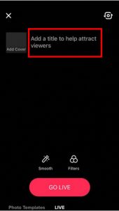 Hướng dẫn cách livestream trên Tiktok khi đủ điều kiện 3