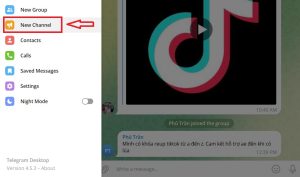 Cách tạo channel telegram