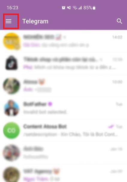 Cách tạo Group Telegram trên điện thoại