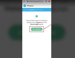 Cài tiếng Việt cho Telegram