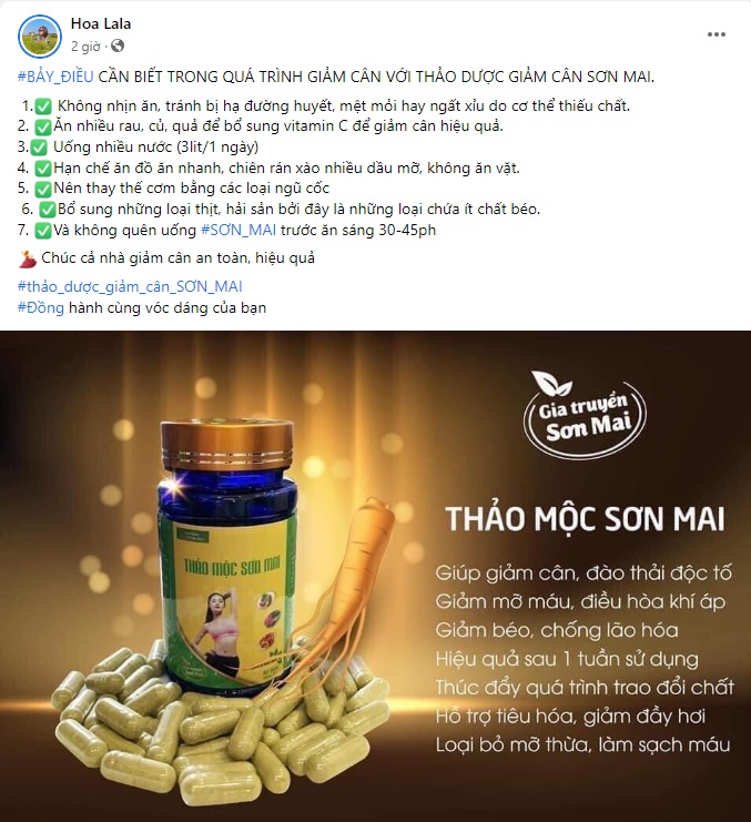 Mẫu content giảm cân hiệu quả dễ chốt đơn