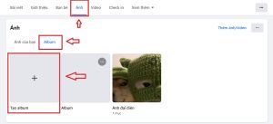 cách tạo album trên Facebook bằng máy tính cực đơn giản