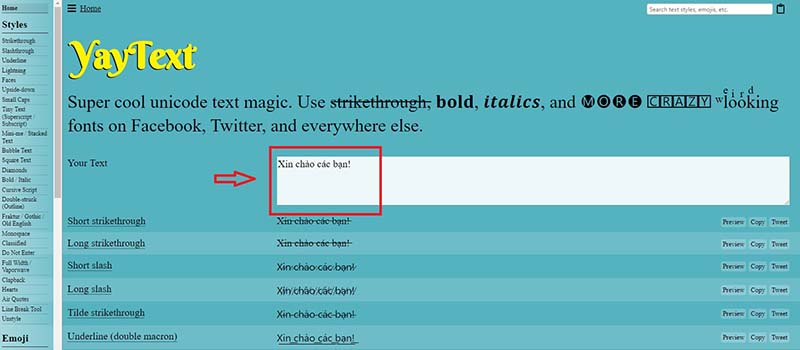 Cách viết chữ in đậm trên Facebook