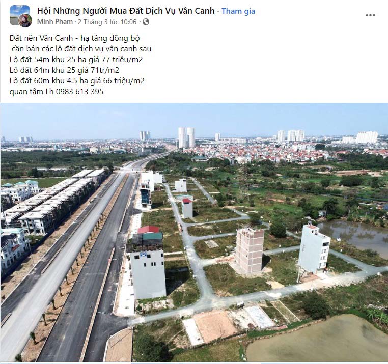 Mẫu content bán đất nền 2