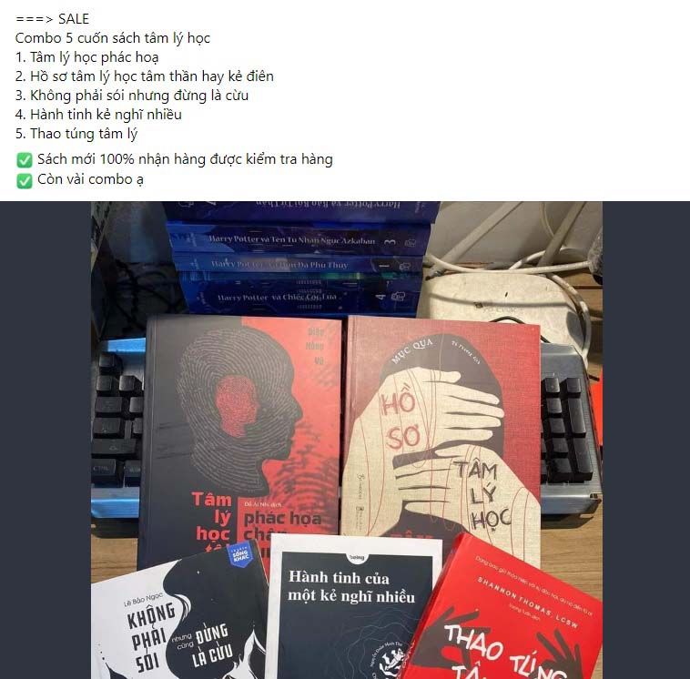 Mẫu content bán sách 6