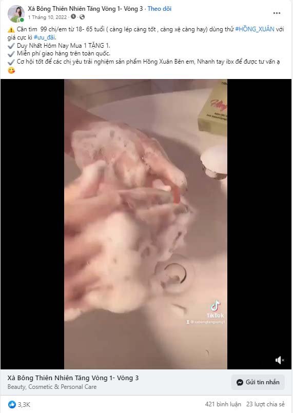 Mẫu content đông y cải thiện vòng 1 