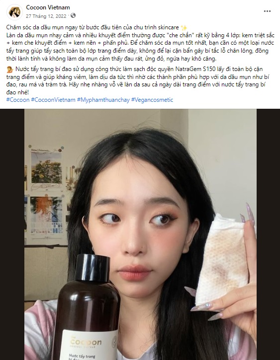 Content chăm sóc da