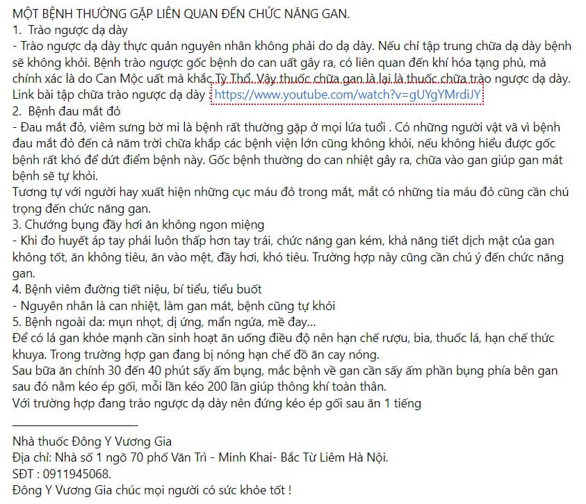 Mẫu content dược phẩm số 11