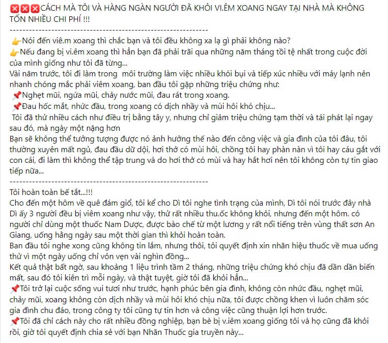 Mẫu content dược phẩm số 17