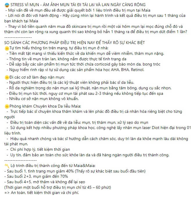 Mẫu content spa số 2