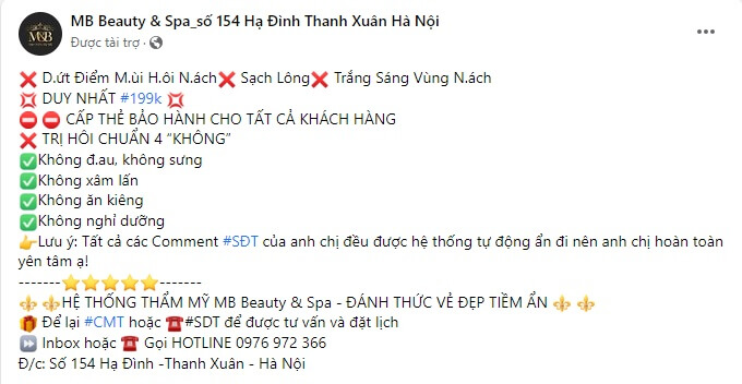 Mẫu content spa số 1