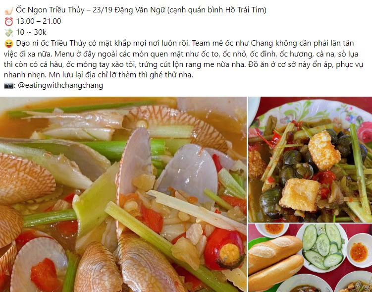 Mẫu stt content đồ ăn nhanh