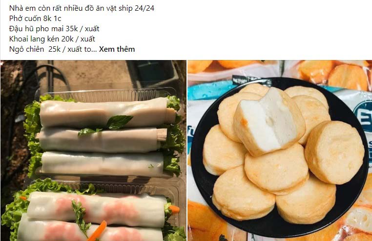 Mẫu stt content đồ ăn nhanh 3