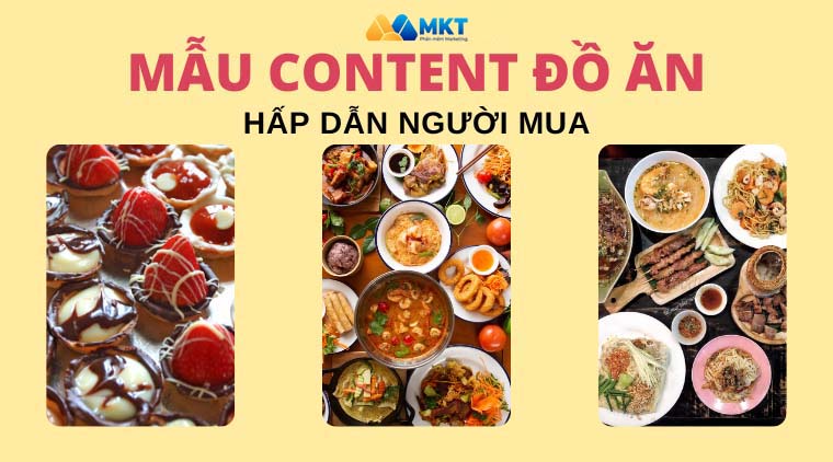Mẫu content đồ ăn