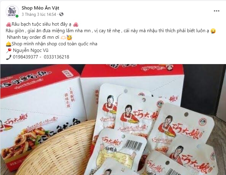 Mẫu stt content đồ ăn Trung Quốc 3