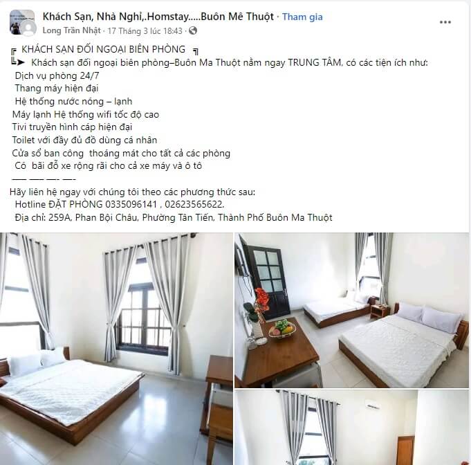 Mẫu bài viết content khách sạn số 4