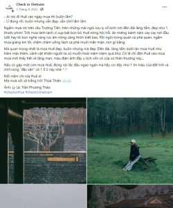 Mẫu content du lịch Huế 1