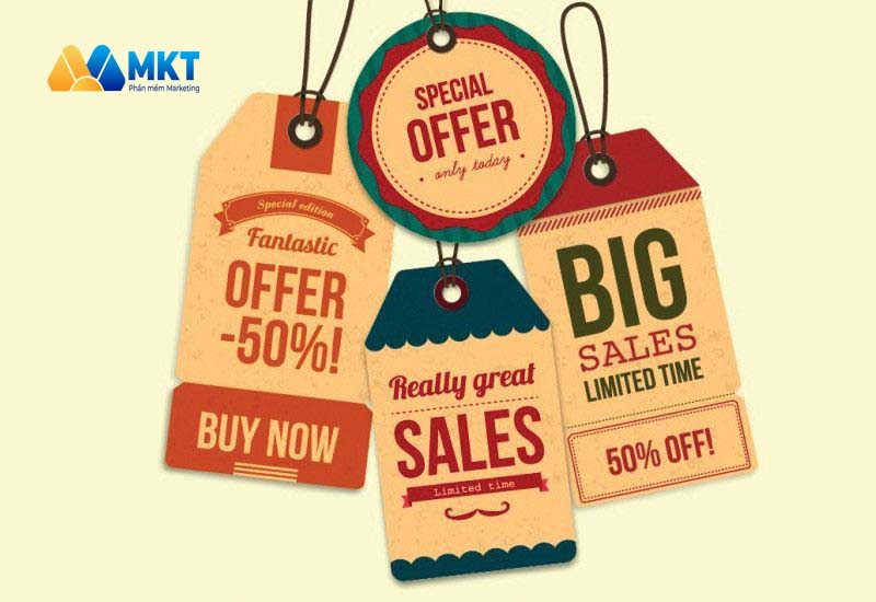 Mẫu content giảm giá sản phẩm