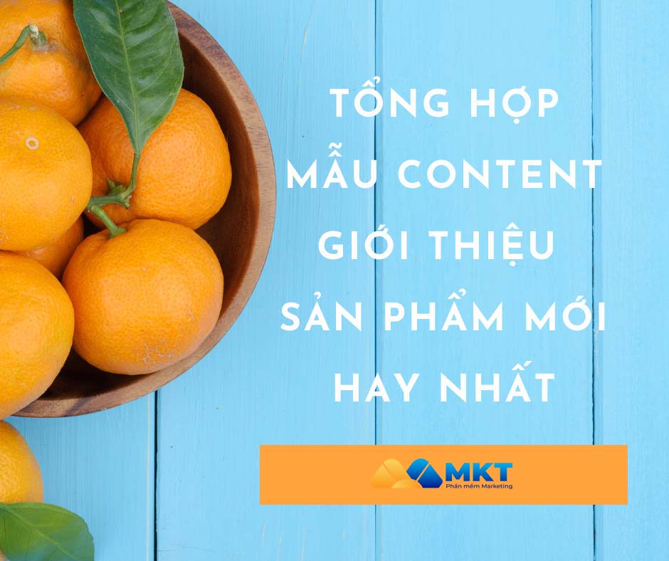 Mẫu content giới thiệu sản phẩm mới