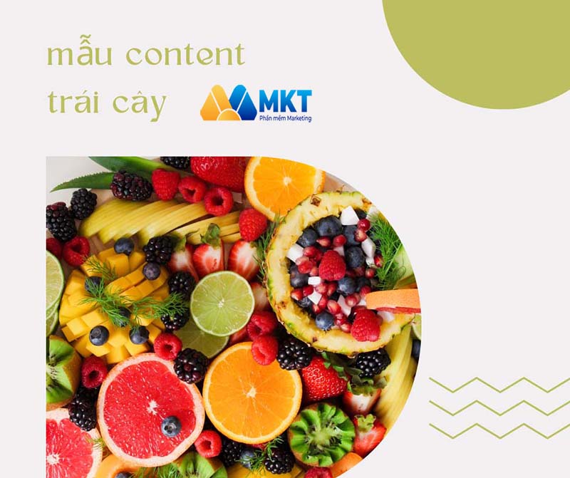 Content trái cây