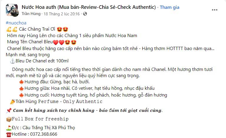 stt quảng cáo nước hoa 3