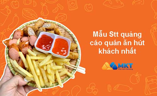Mẫu stt quảng cáo quán ăn