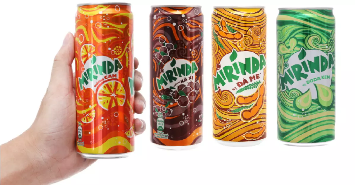 Chiến lược marketing về sản phẩm của Mirinda (Product)