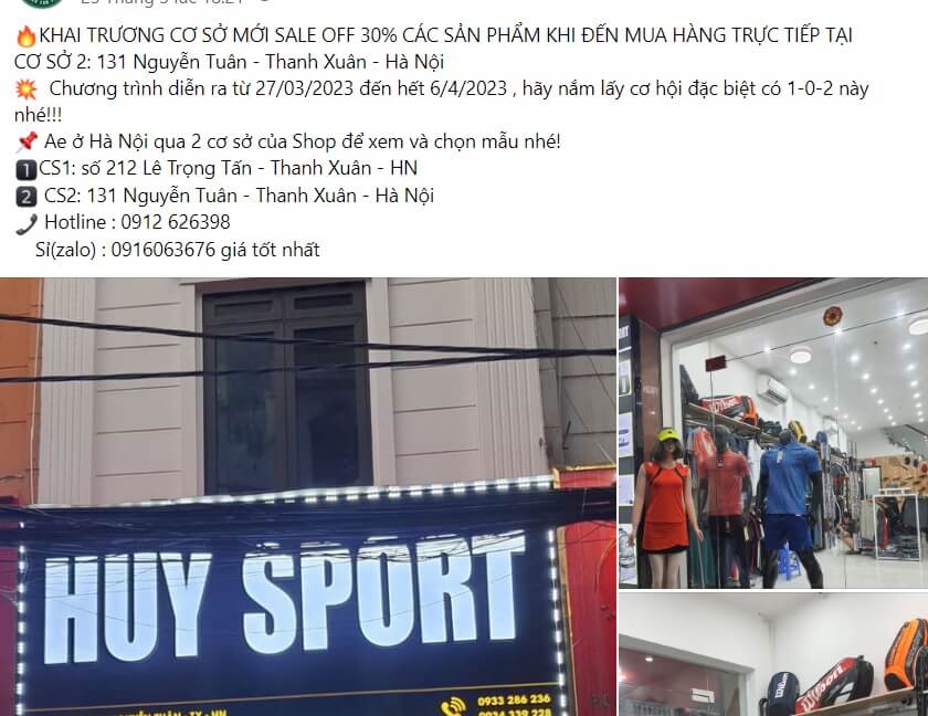 Stt khai trương cửa hàng quần áo 3