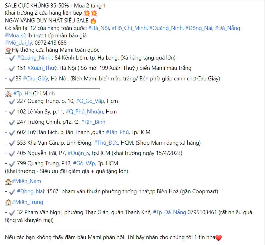 Stt khai trương cửa hàng quần áo 1