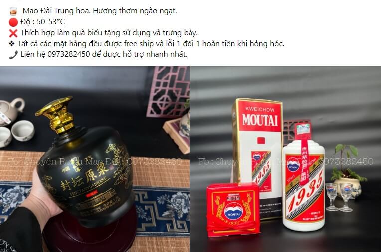 Mẫu bài viết quảng cáo rượu Mao đài 3