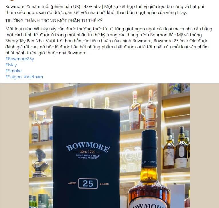 Mẫu bài viết quảng cáo rượu ngoại nhập 2