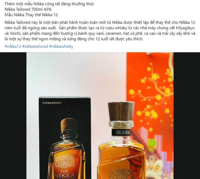 Mẫu bài viết quảng cáo rượu ngoại nhập 4