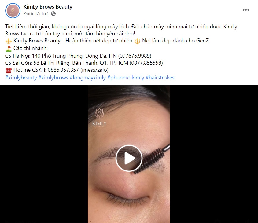 Content hay về phun xăm thẩm mỹ 1