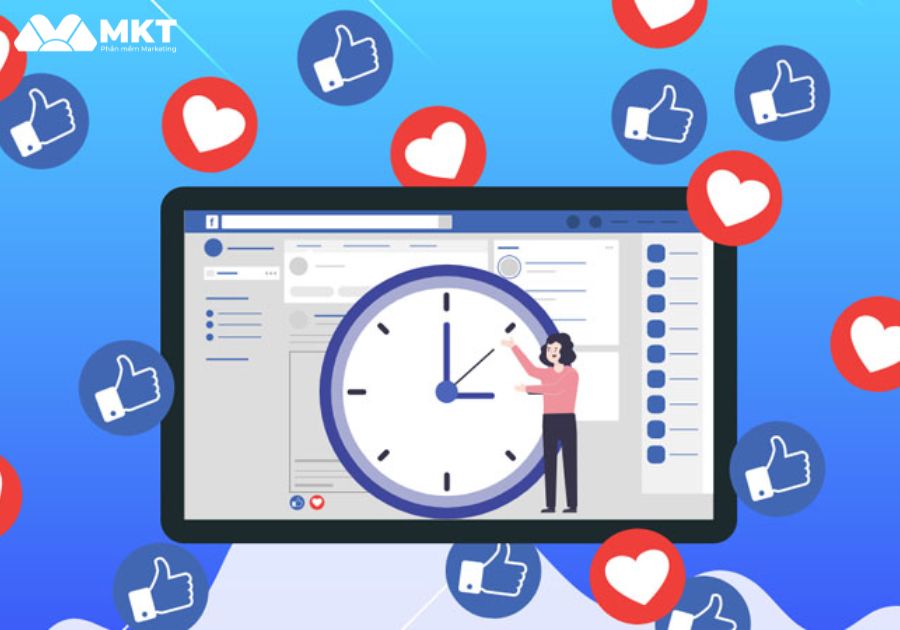 Xác định khung giờ đăng bài cho nội dung 