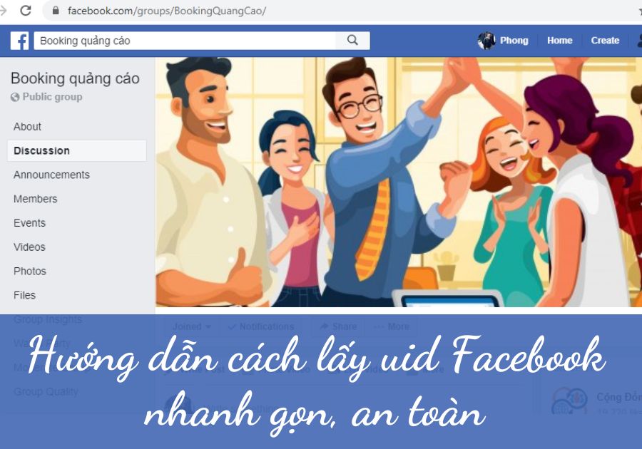 Hướng dẫn cách lấy uid Facebook nhanh gọn, an toàn 