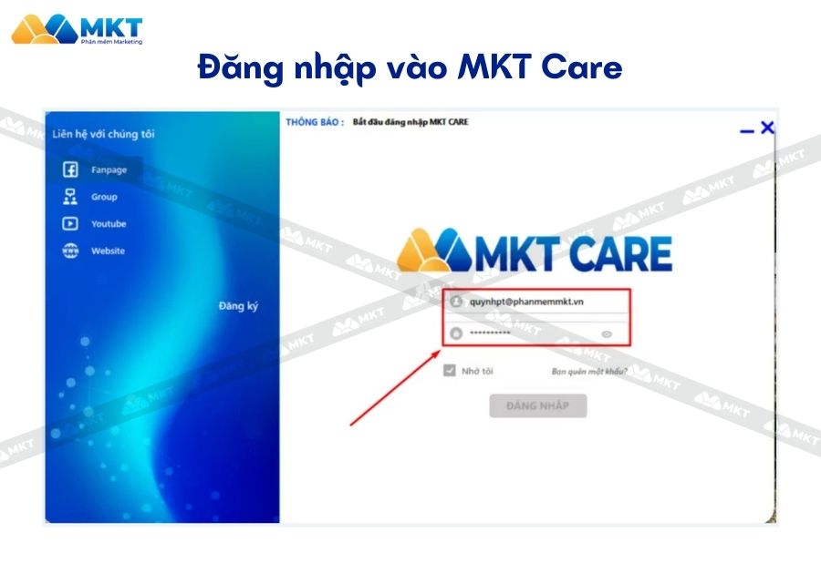 Sử dụng phần mềm lên lịch đăng bài MKT Care