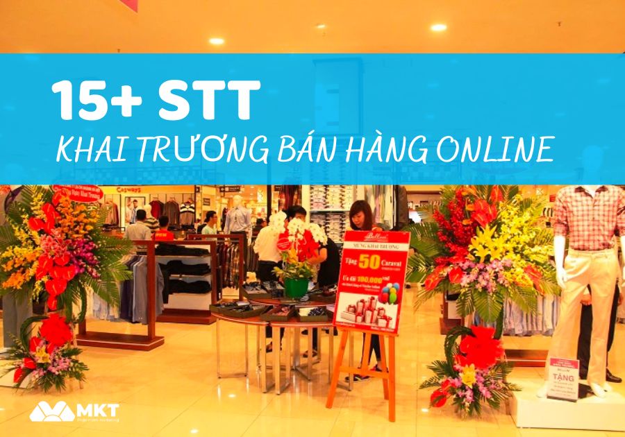 stt khai trương bán hàng online