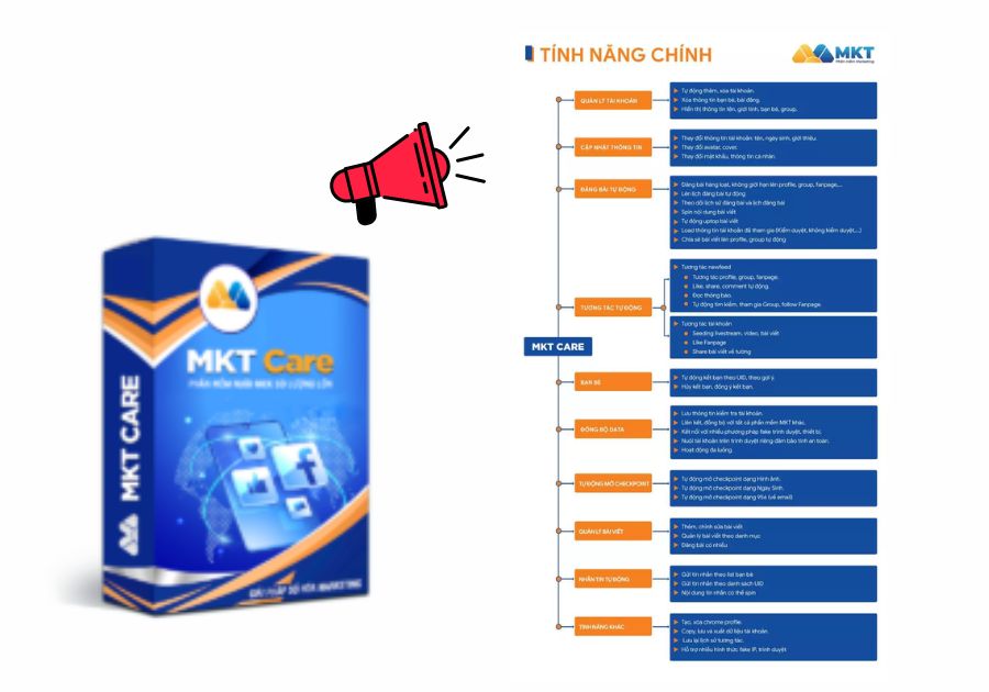 Tính năng MKT Care