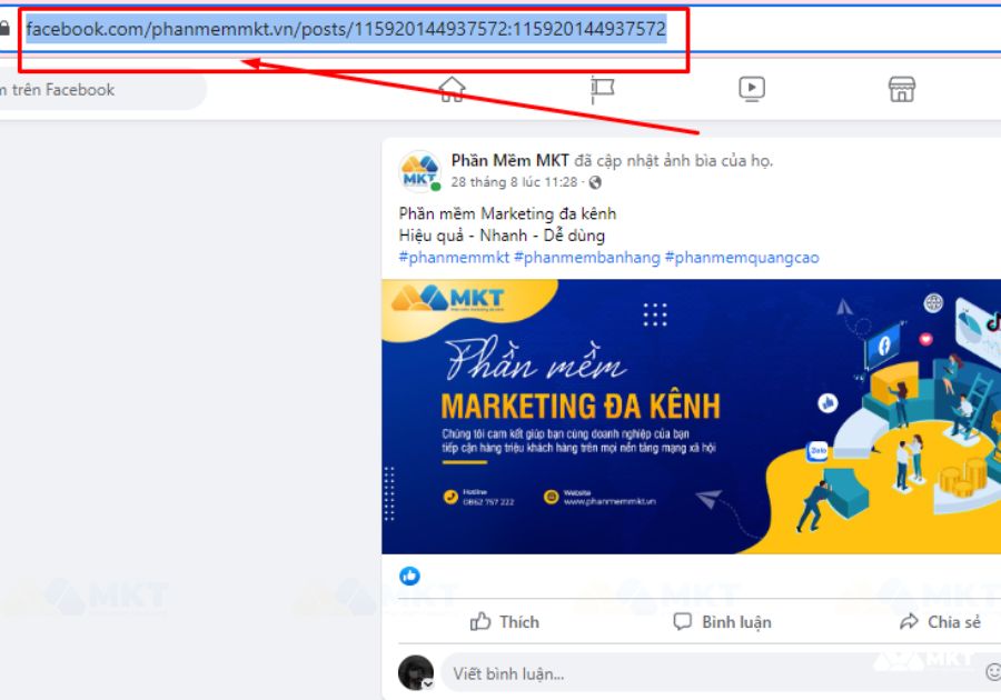 Copy link bài viết