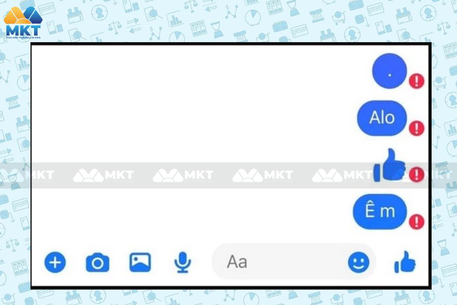 Cách khắc phục lỗi gửi tin nhắn Messenger có dấu chấm than đỏ