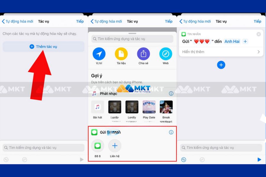 Cách hẹn giờ gửi tin nhắn Messenger trên Iphone