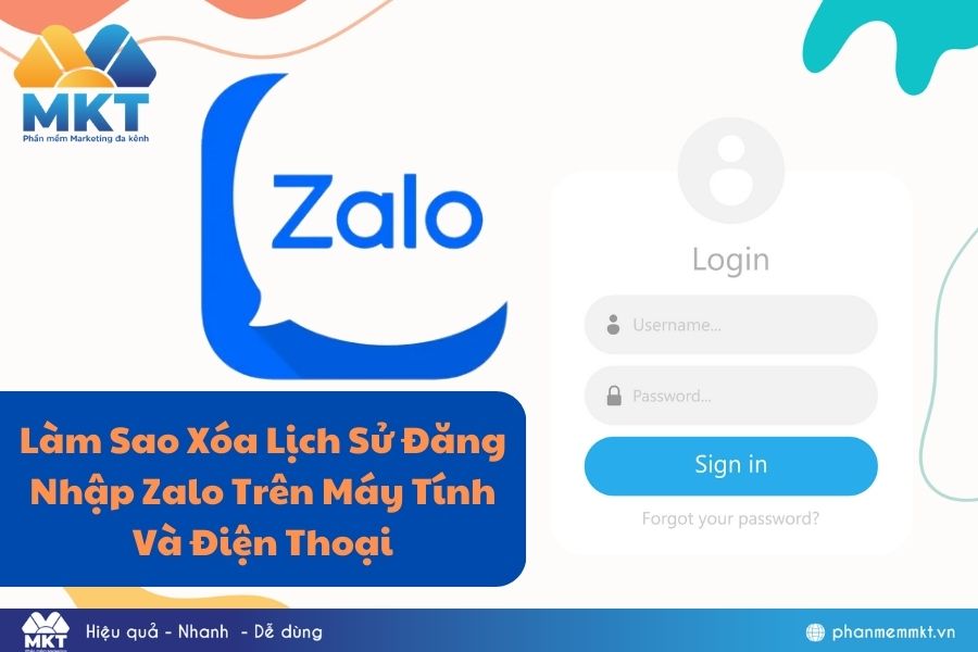 Làm sao xóa lịch sử đăng nhập Zalo